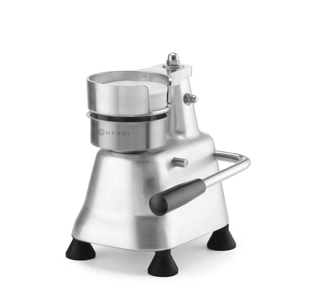 HENDI Hamburgerpresse – 240 × 230 × H 250 mm – Produktansicht