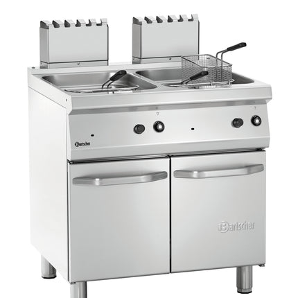 Fritteuse Gas, 700, B800, 2x15L