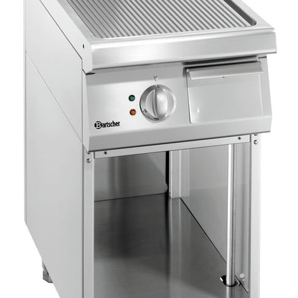 Griddleplatte 700, B400, gerillt