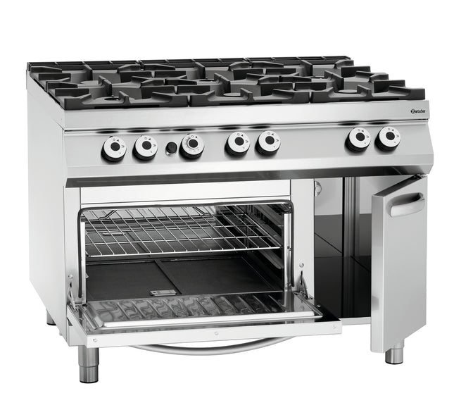 Gasherd für Kochen und Produktion in der Großküche mit 60 °C bis 300 °C für Gastronomie und Großküche Jetzt bestellen