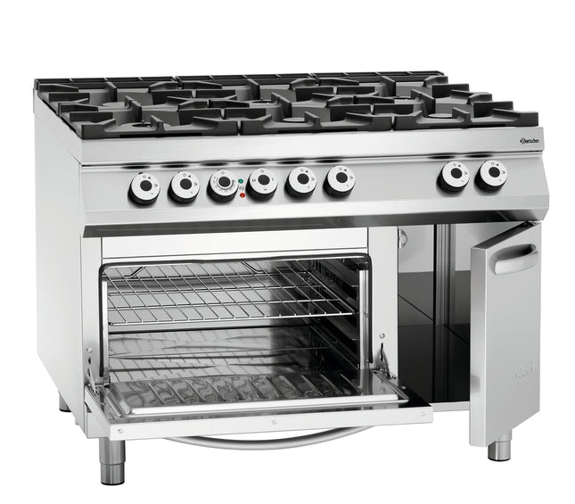 Gasherd für Kochen und Produktion in der Großküche mit 70 °C bis 300 °C für Gastronomie und Großküche Jetzt bestellen