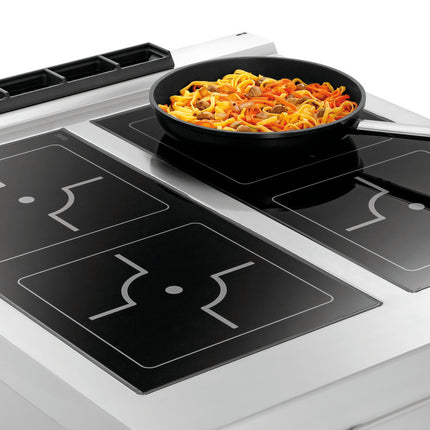 Induktionsherd für Kochen und Produktion in der Großküche für Gastronomie und Großküche Jetzt bestellen