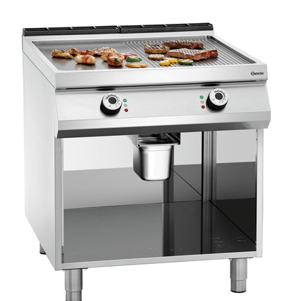 Elektro-Griddleplatte, 1/2+1/2, OU