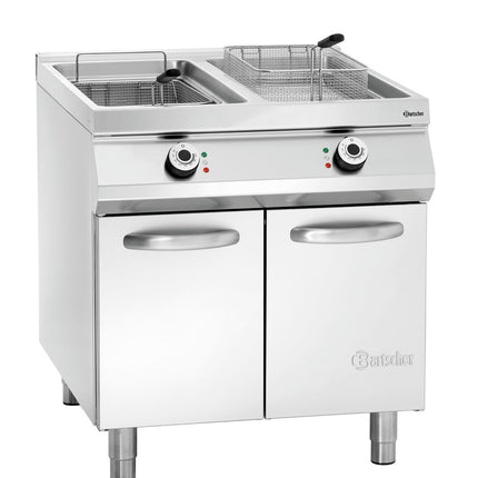 Elektro-Standfritteuse, 2 Becken