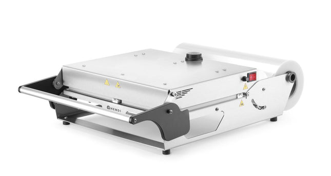HENDI DUAL Schweißgerät für Schalen – 230 V / 1400 W – 653 × 487 × H 190 mm – Produktansicht