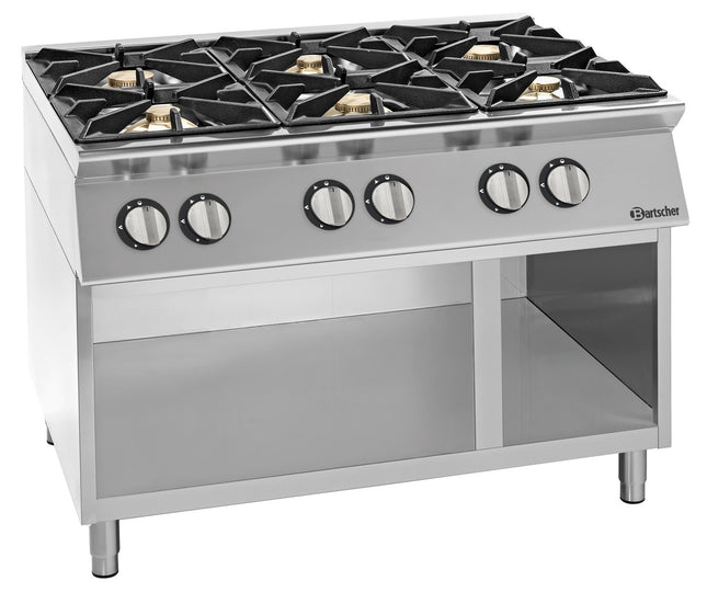 Bartscher Gasherd 900 6 Flammen OU