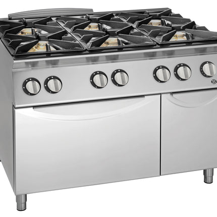 Bartscher Gasherd 900 6 Flammen GBO