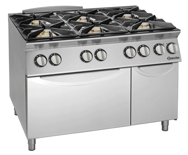 Bartscher Gasherd 900 6 Flammen EBO