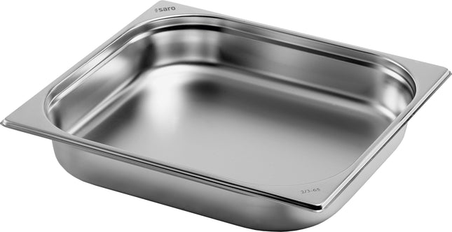 Saro TOP LINE GN-Behälter 2/3 GN aus Edelstahl