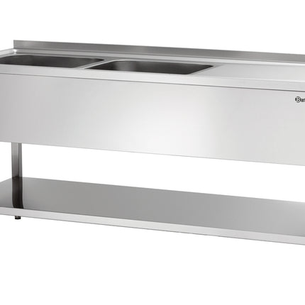 Spüle 700, B 1800, 2 Becken LI