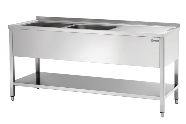 Spüle 700, B 1800, 2 Becken LI