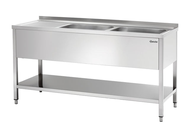 Spüle 700, B 1600, 2 Becken RE