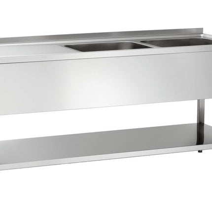 Spüle 700, B 1800, 2 Becken RE