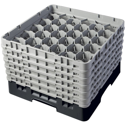 Cambro Camrack® 30-Fächer - Spülkorb mit 6 Extender 500 x 500 x 349 mm - 30S1114110