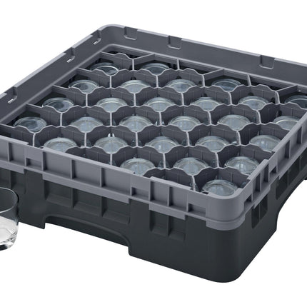 Cambro Camrack® 30-Fächer - Spülkorb mit 1 Extender 500 x 500 x 143 mm - 30S318110