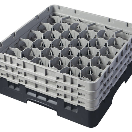 Cambro Camrack® 30-Fächer - Spülkorb mit 3 Extender 500 x 500 x 225 mm - 30S638110