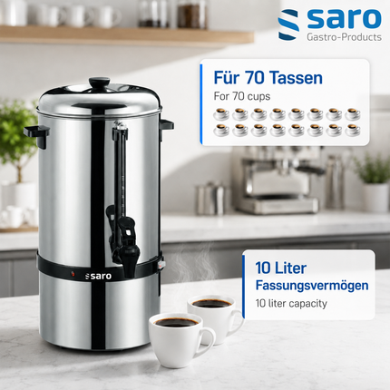 Saro Kaffeemaschine mit Rundfilter Modell MICA 6010 - Produktinformationen und Vorteile 1