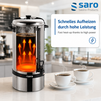 Saro Kaffeemaschine mit Rundfilter Modell MICA 6015 - Produktinformationen und Vorteile 5