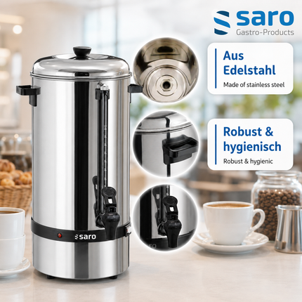 Saro Kaffeemaschine mit Rundfilter Modell MICA 6015 - Produktinformationen und Vorteile 7