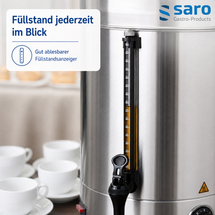 Saro HOT DRINK Serie Glühweinkocher und Heißwasserspender - Produktinformationen und Vorteile 4