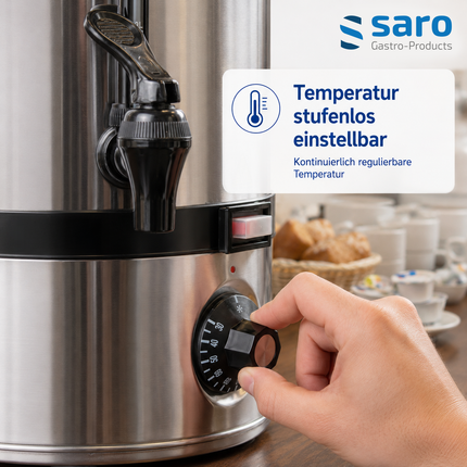 Saro HOT DRINK Serie Glühweinkocher und Heißwasserspender - Produktinformationen und Vorteile 5