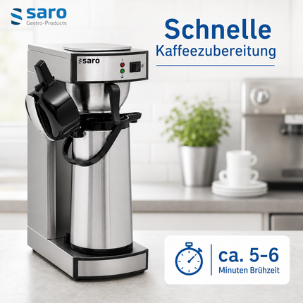 Saro Kaffeemaschine Modell MICA THERMO 24 - Produktinformationen und Vorteile 2