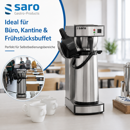 Saro Kaffeemaschine Modell MICA THERMO 24 - Produktinformationen und Vorteile 4