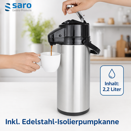 Saro Kaffeemaschine Modell MICA THERMO 24 - Produktinformationen und Vorteile 6