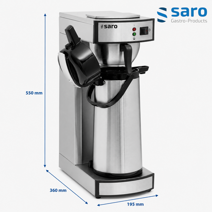 Saro Kaffeemaschine Modell MICA THERMO 24 - Produktinformationen und Vorteile 7