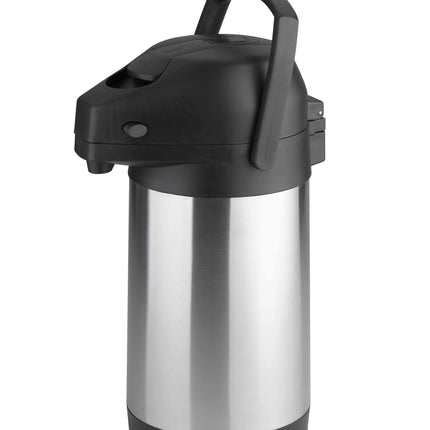 Saro Edelstahl-Isolierpumpkanne ECO (innen / außen Edelstahl)
