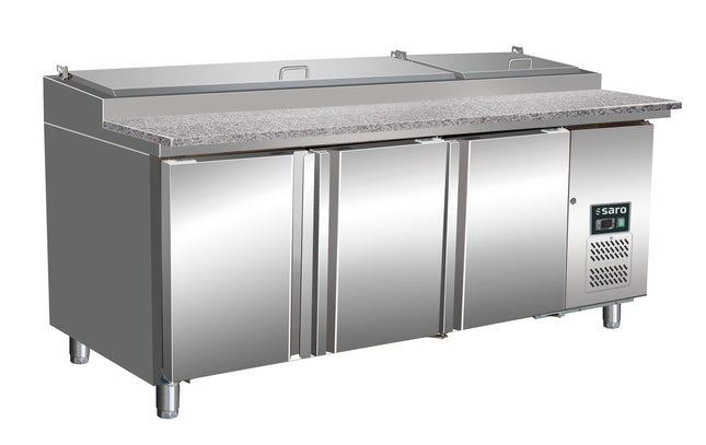 Saro Belegstation 1/3 GN mit Granitarbeitsplatte Modell SH 2000 725 L