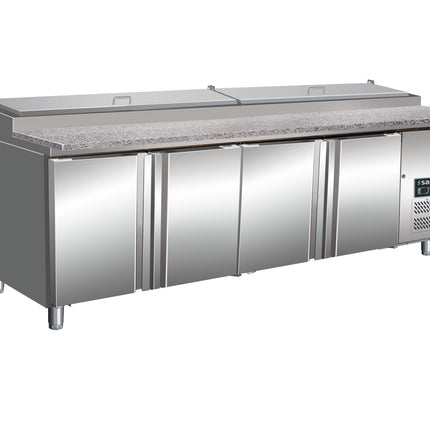 Saro Belegstation 1/3 GN mit Granitarbeitsplatte Modell GN SH 2500 943 L