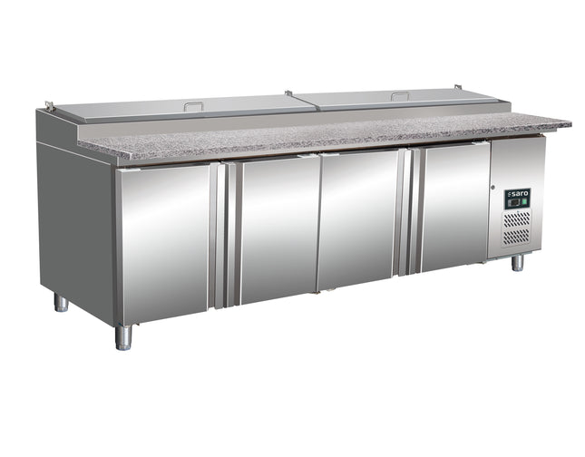 Saro Belegstation 1/3 GN mit Granitarbeitsplatte Modell GN SH 2500 943 L