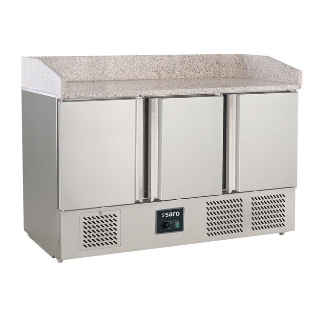 Saro Pizzatisch mit 3 Türen S 903 PZ S / S TOP PRO