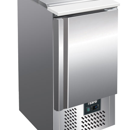 Saro Saladette mit 1 Tür Modell BALDUR S 400 Edelstahl