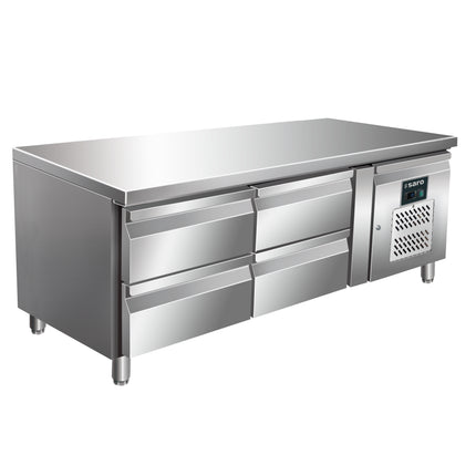Saro Unterbaukühltisch mit 2x2 Schubladen Modell UGN 2140 TN 65 L