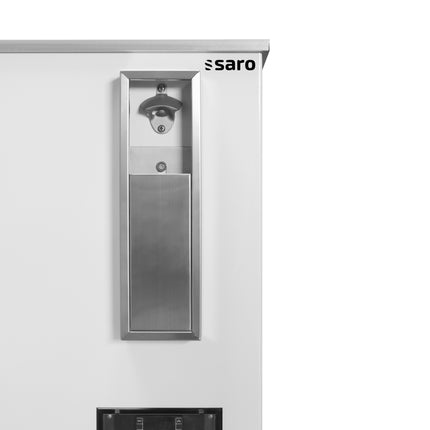 Saro Flaschenkühltruhe mit Schiebedeckel Modell FKT 935 152 L - Produktansicht