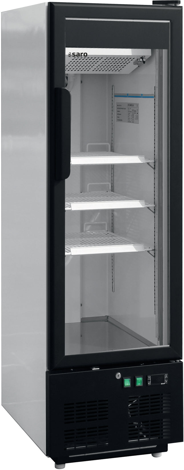 Saro Tiefkühlschrank mit Glastür Modell EK 199 152 L