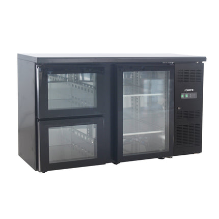 Saro Barkühler mit 1 Glastür und 2 Schubladen BC 2100 G S2