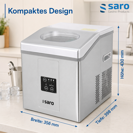 Saro Eiswürfelbereiter Modell EB 15 PRO - Produktinformationen und Vorteile 3
