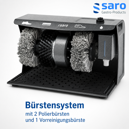 Saro Schuhputzmaschine Modell ESP 006 - Produktinformationen und Vorteile 1
