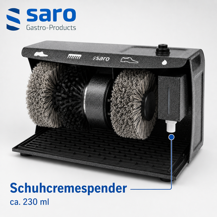 Saro Schuhputzmaschine Modell ESP 006 - Produktinformationen und Vorteile 2