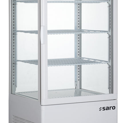 Saro Kühlvitrine 78 Liter Modell SC 80 weiß Kunststoff weiß