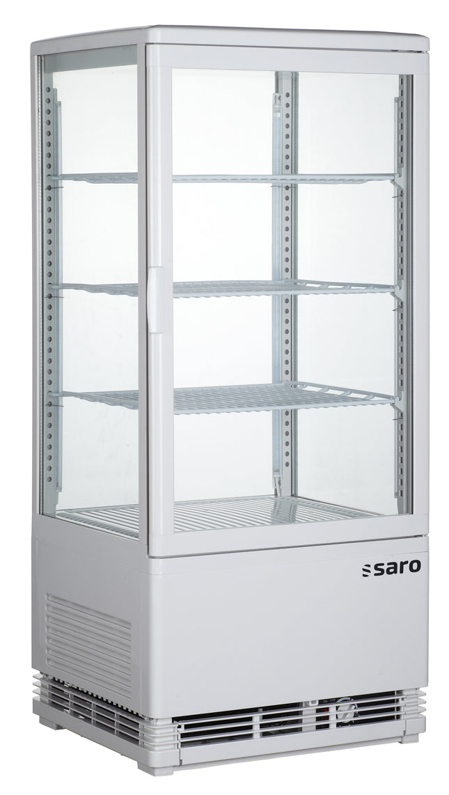 Saro Kühlvitrine 78 Liter Modell SC 80 weiß Kunststoff weiß