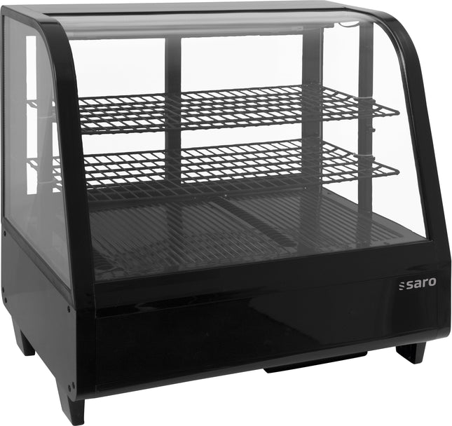 Saro Kühlvitrine 100 Liter Modell KATRIN schwarz 1E+2 L