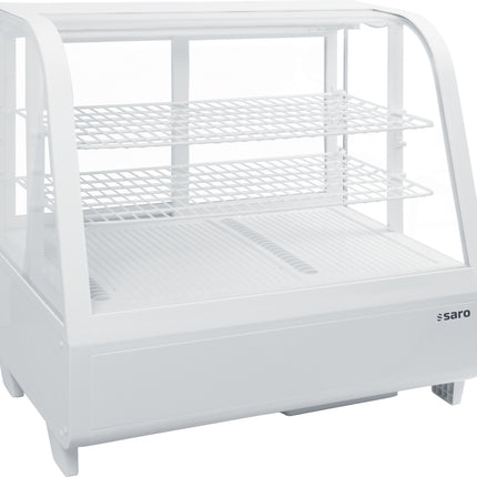 Saro Kühlvitrine 100 Liter Modell KATRIN weiß 1E+2 L