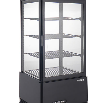 Saro Kühlvitrine SC 80 AV schwarz