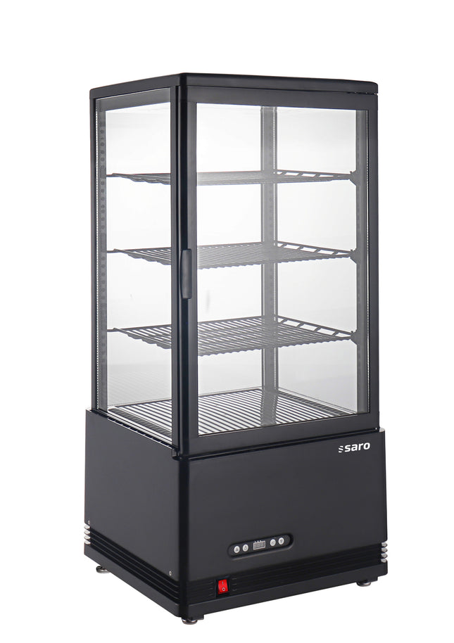 Saro Kühlvitrine SC 80 AV schwarz