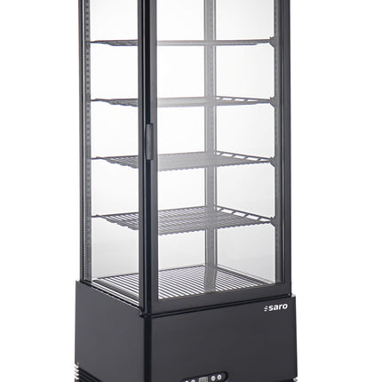 Saro Kühlvitrine SC 100 AV schwarz