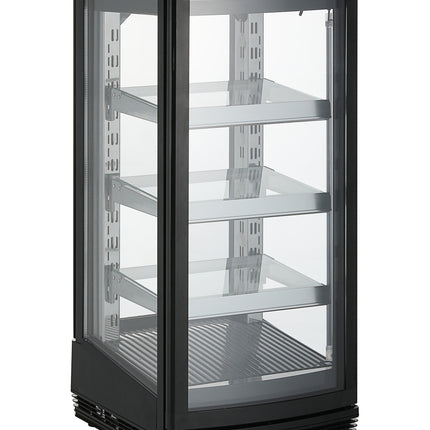 Saro Kühlvitrine SC 95 schwarz